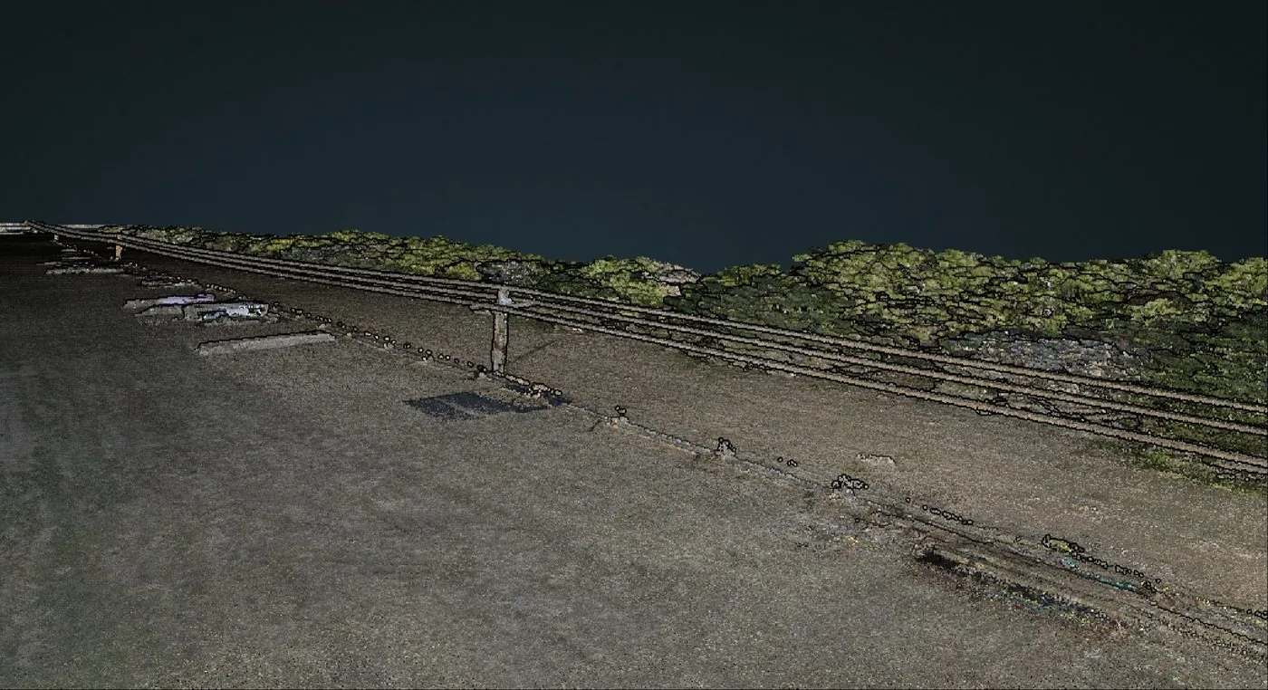 LiDAR vegetation encroachment